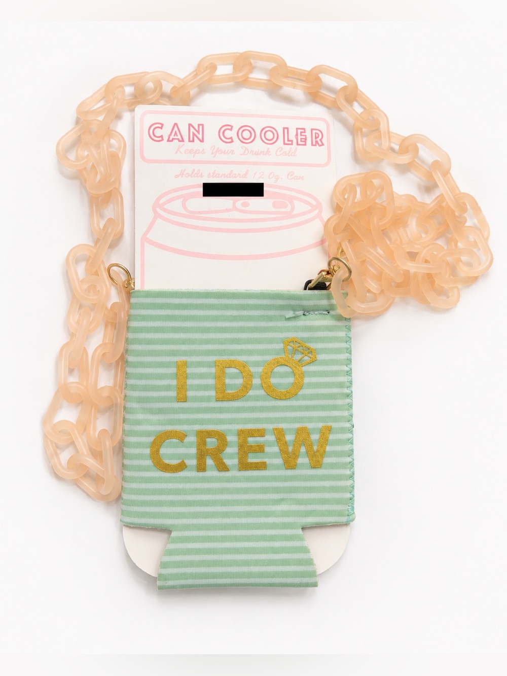 I Do Crew Can Cooler Crossbody Bridal Bachelorette NWT
